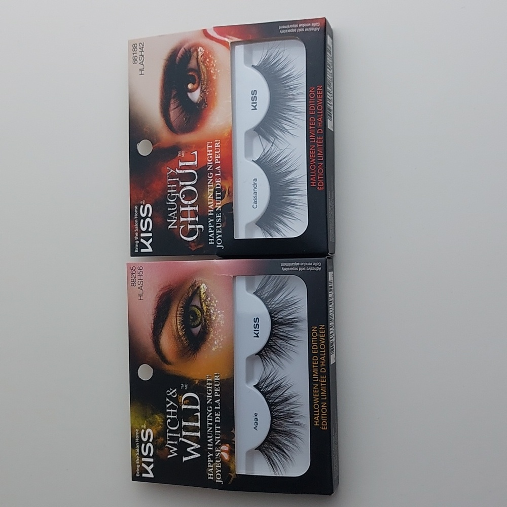 Kiss eyelashes naughty Ghoul set‎ two
